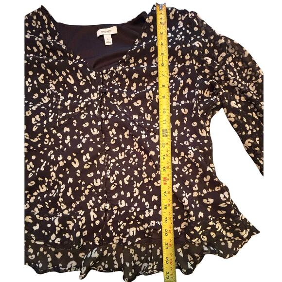 Nine West Size Lg Womens Blouse Career Business Casual Preppy Suit Separate - Picture 4 of 5